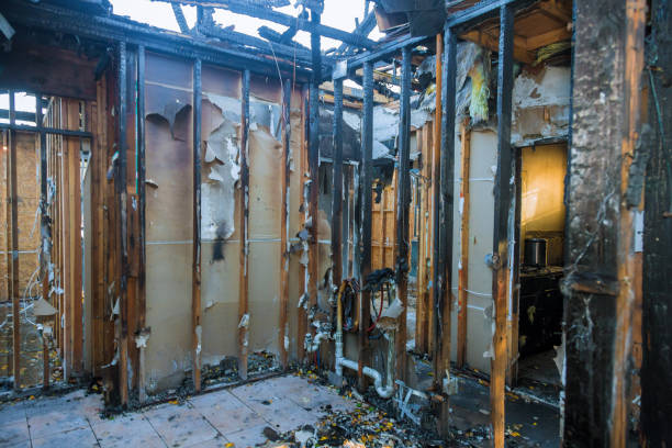 Professional Fire Damage Restoration technician working in Fort Myers, FL